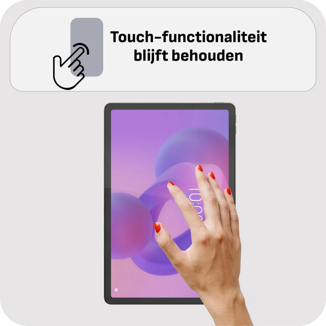Just in Case Cazy LITPLTGSP Screenprotector - Lenovo Idea Tab Plus - Transparant