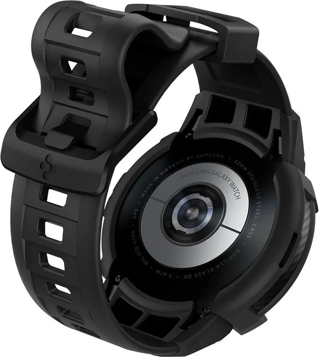 Spigen Rugged Armor Pro Hoesje - Samsung Galaxy Watch 4 Classic 42mm - Grijs