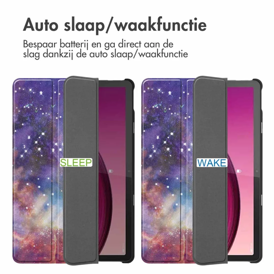 Imoshion Tablethoes SH00065825 - Trifold Design - Lenovo Tab M10 5G - Space