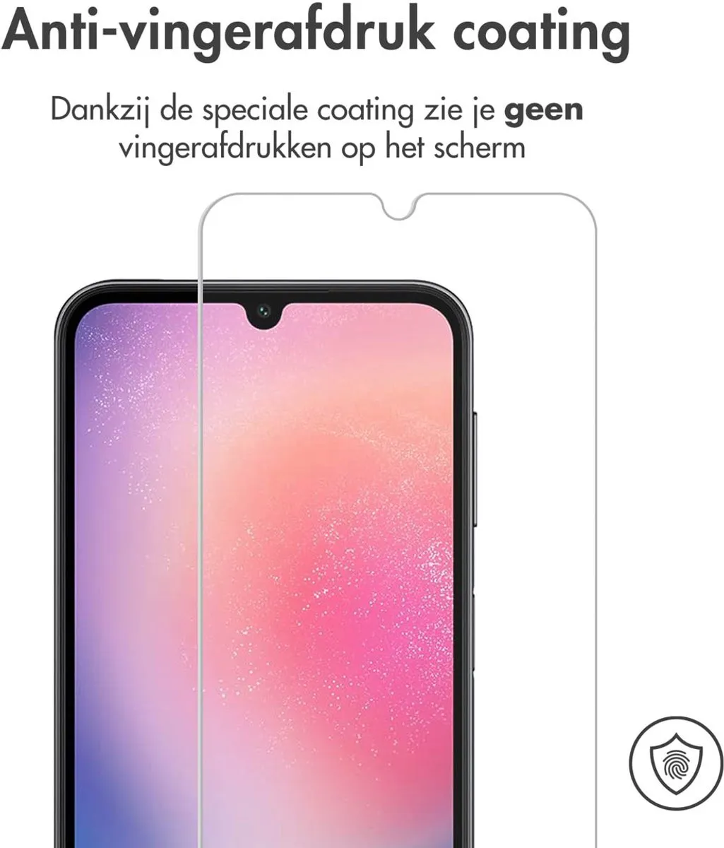 imoshiom Screenprotector Samsung Galaxy A25 - Gehard Glas