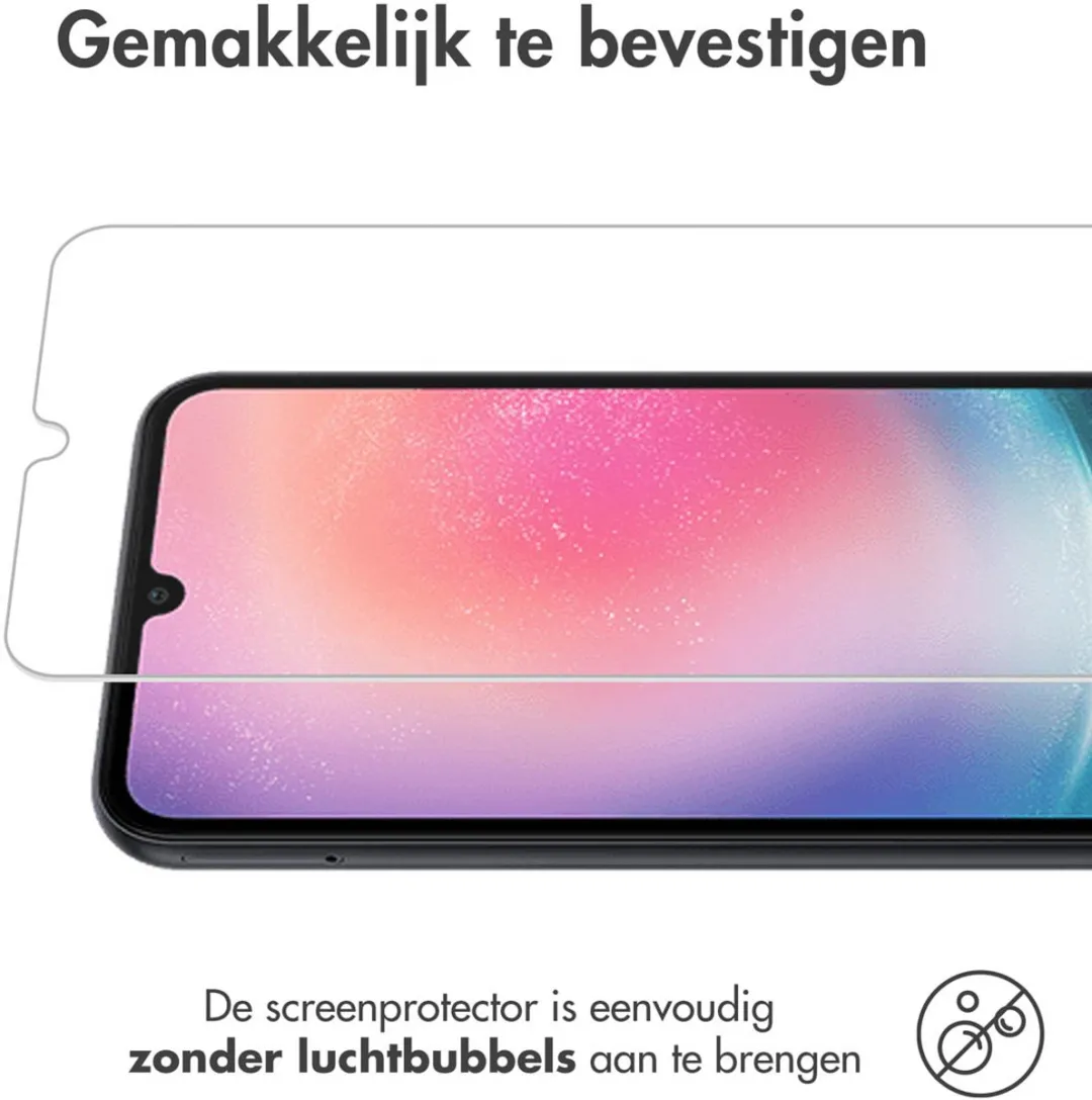 imoshiom Screenprotector Samsung Galaxy A25 - Gehard Glas