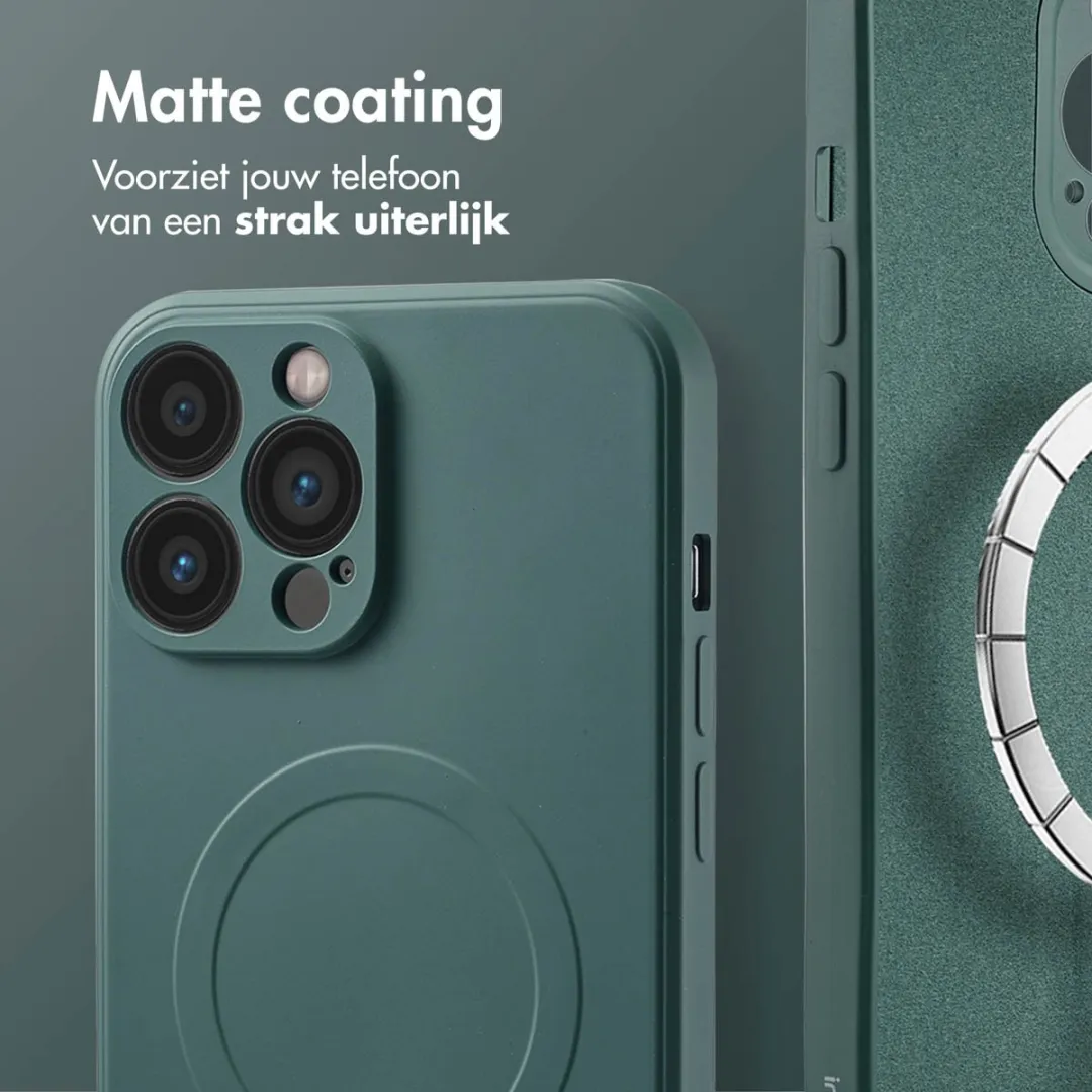 Imoshion Hoesje iPhone 13 Pro Max - Donkergroen MagSafe