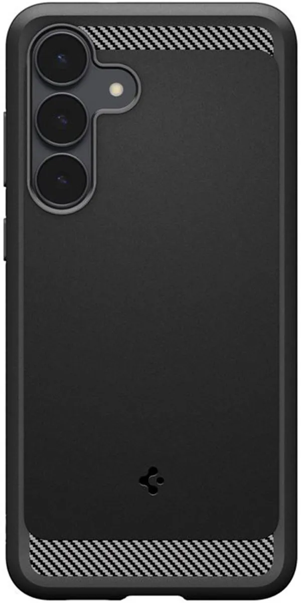 Spigen Rugged Armor ACS10025 Hoesje - Samsung Galaxy S25 FE - Zwart