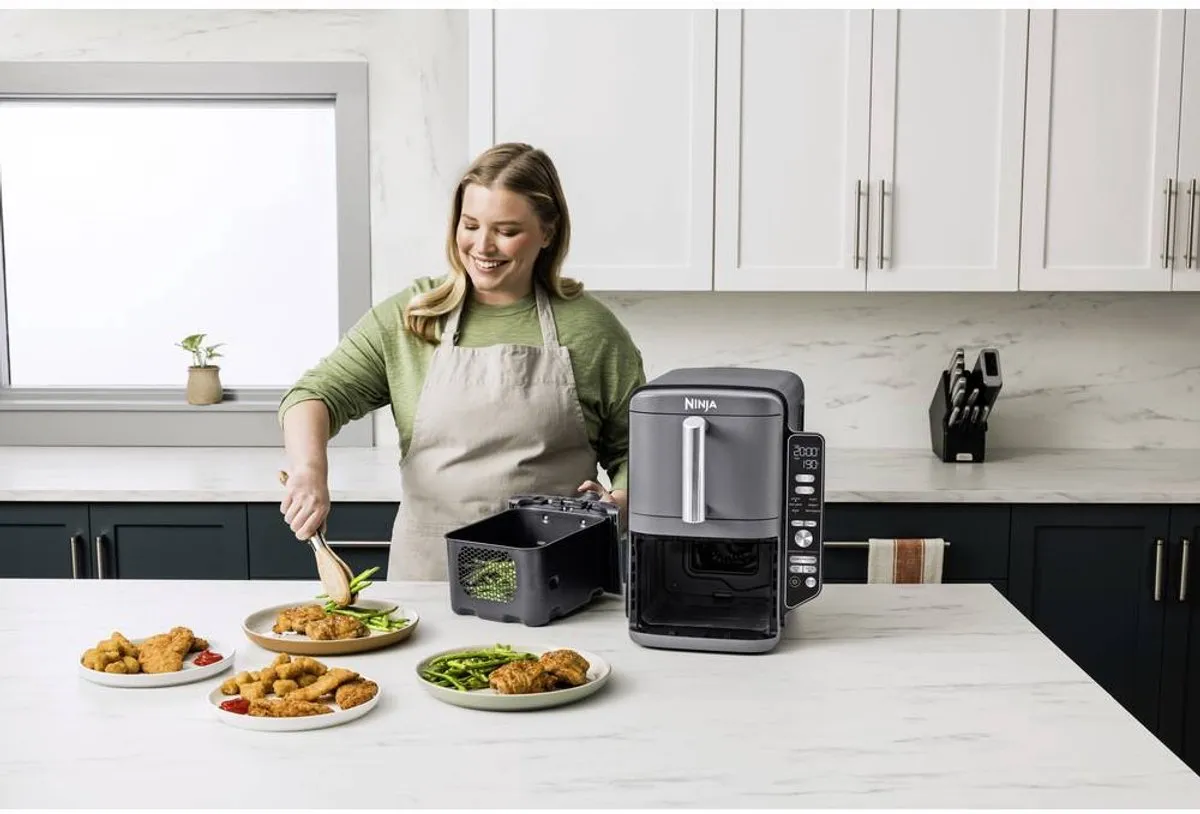 Ninja Double Stack Airfryer XXL SL400EU - 9,5L - Grijs - afbeelding 6 van 6