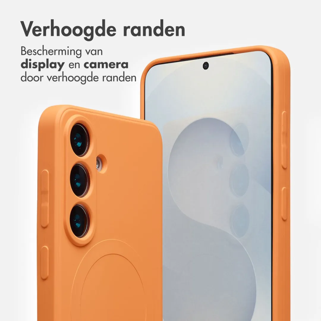 Imoshion Hoesje Samsung Galaxy S25 - Oranje MagSafe
