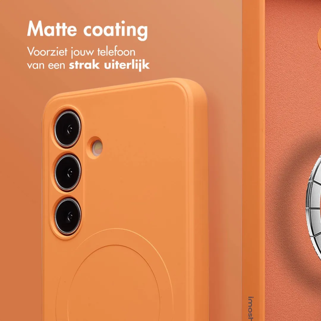 Imoshion Hoesje Samsung Galaxy S25 - Oranje MagSafe