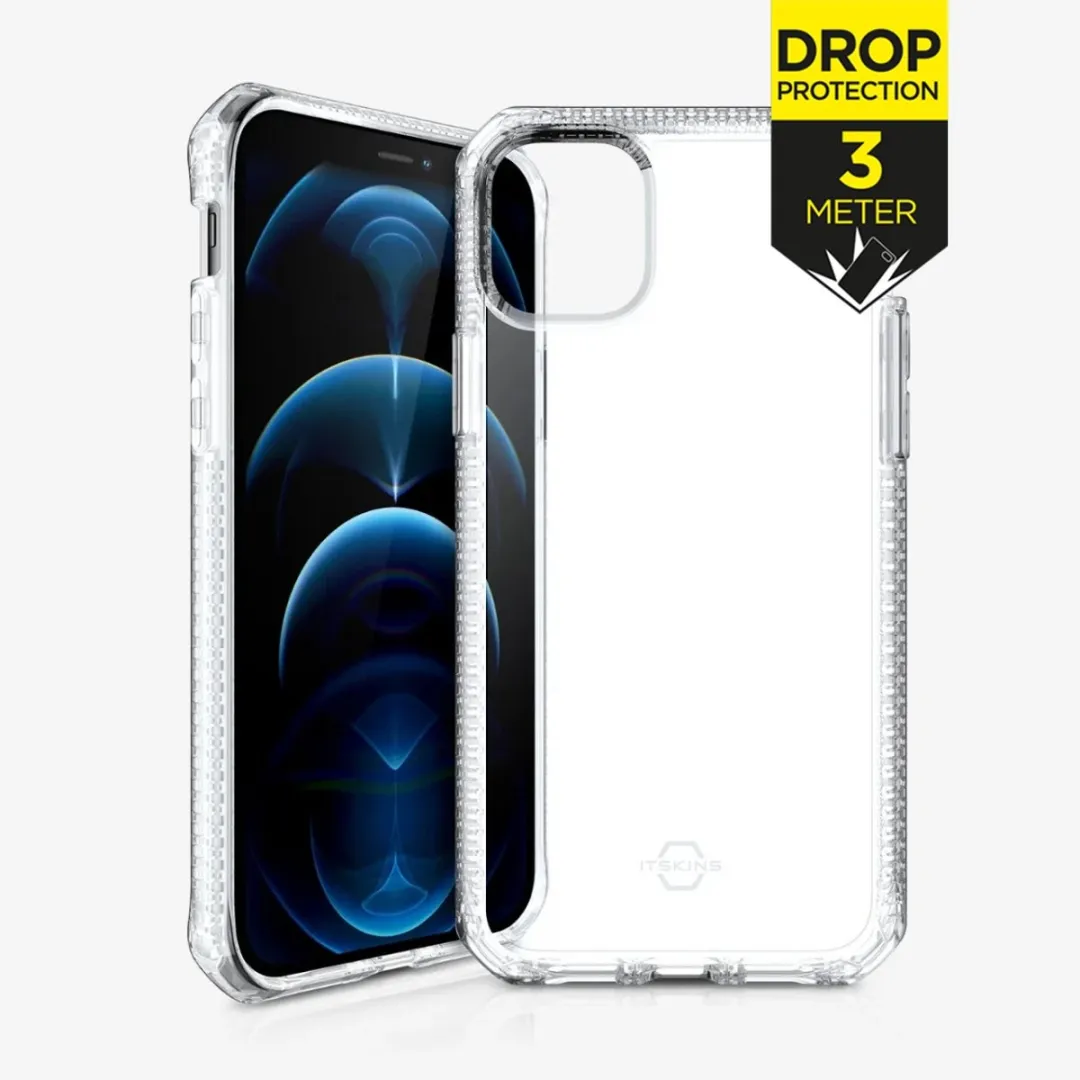 Itskins Spectrum Cover iPhone 12 Pro Max - Transparant - AP4P-SPECM-TRSP