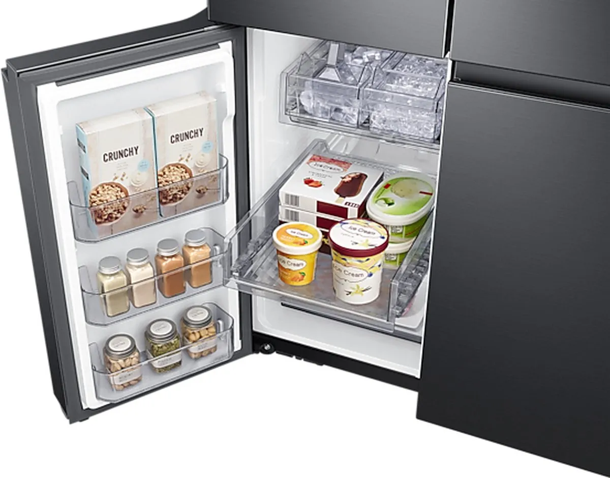 Samsung RF65A967ESG - Amerikaanse koelkast - French Door - 647L - Zwart