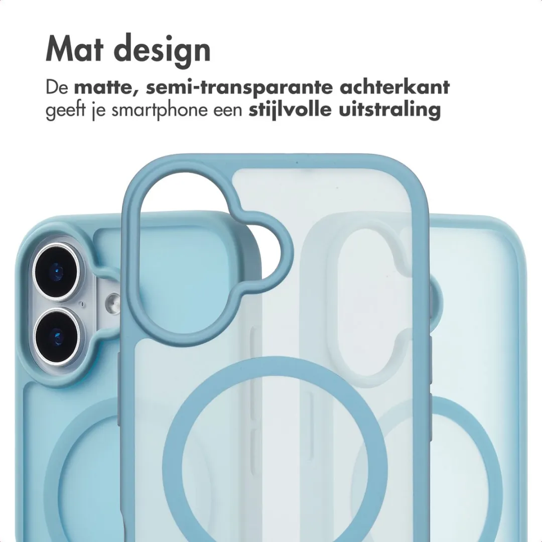 Imoshion iPhone 17 MagSafe Hoesje Lichtblauw
