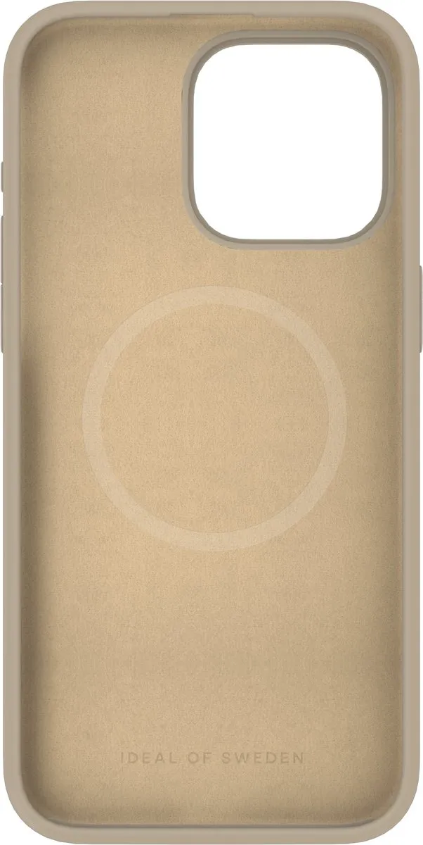 iDeal of Sweden Silicone Case iPhone 15 Pro Max - Beige