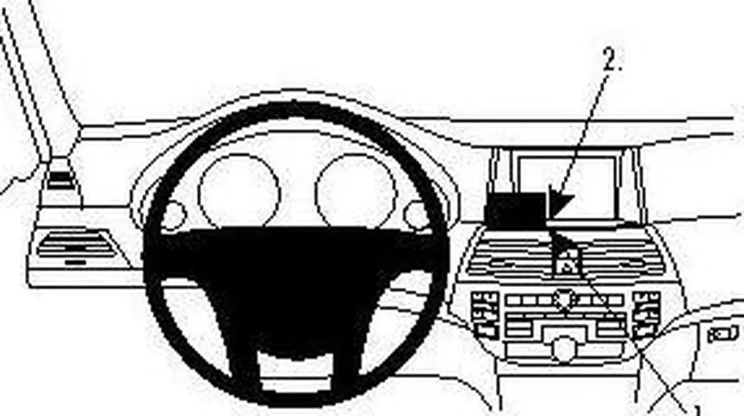 Brodit ProClip Houder Honda Accord Coupé/Crosstour 2008-2012 - 854152