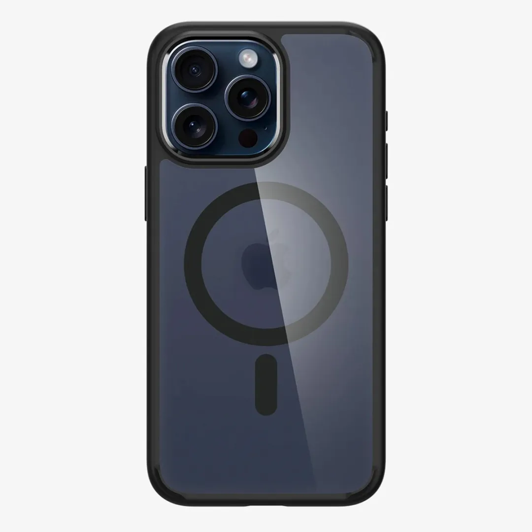 Spigen Ultra Hybrid MagFit ACS06720 iPhone 15 Pro Hoes - Zwart