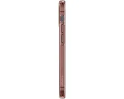 Spigen Crystal Flex iPhone 12 Mini Hoesje - Roze Transparant