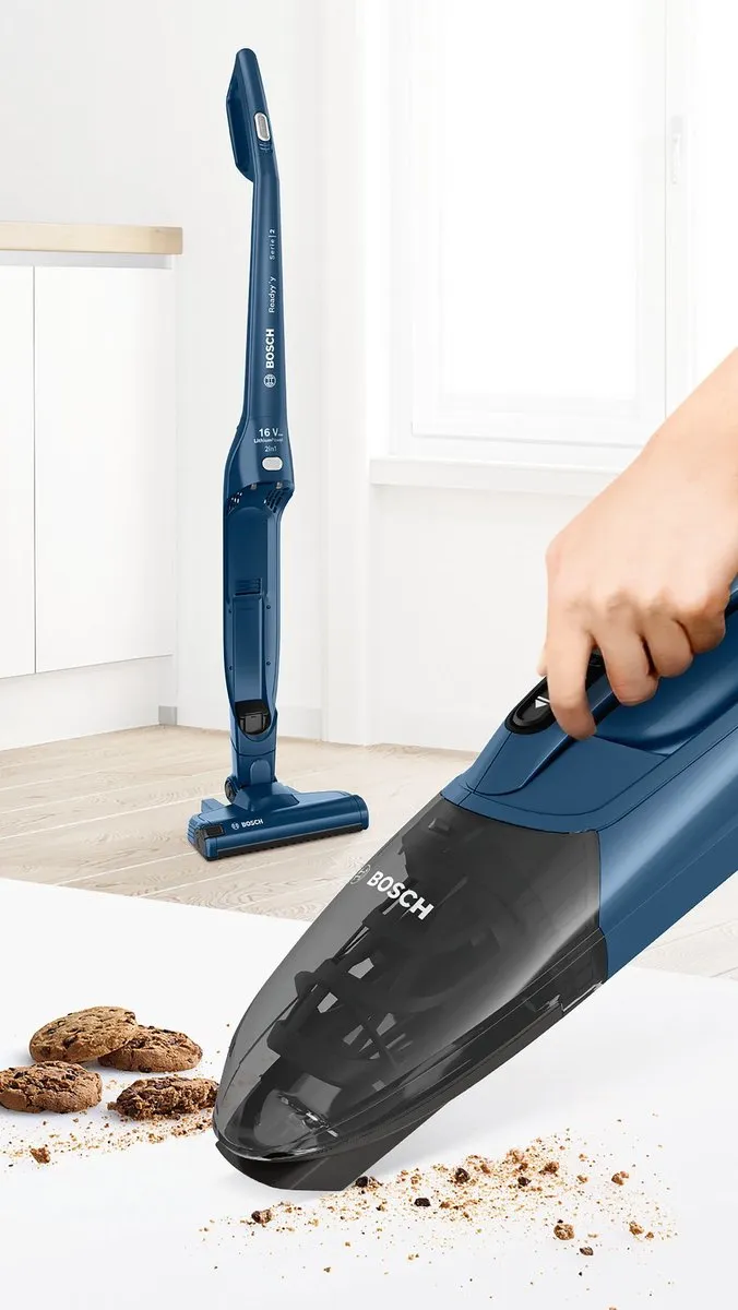 Bosch BBHF216 Draadloze Steelstofzuiger - Blauw - afbeelding 6 van 6
