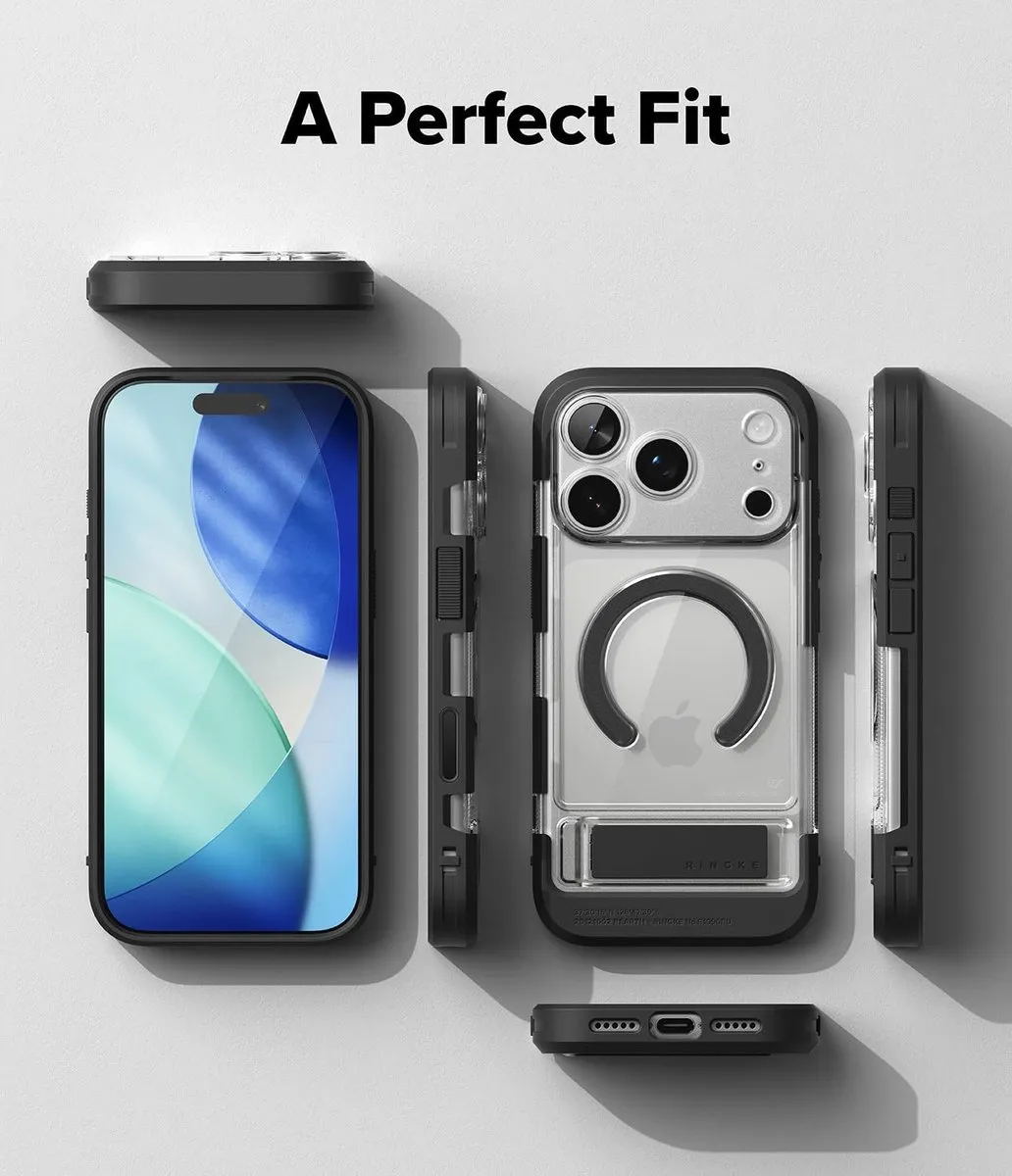 Ringke UX Magnetic Hoesje iPhone 17 Pro Max - Transparant