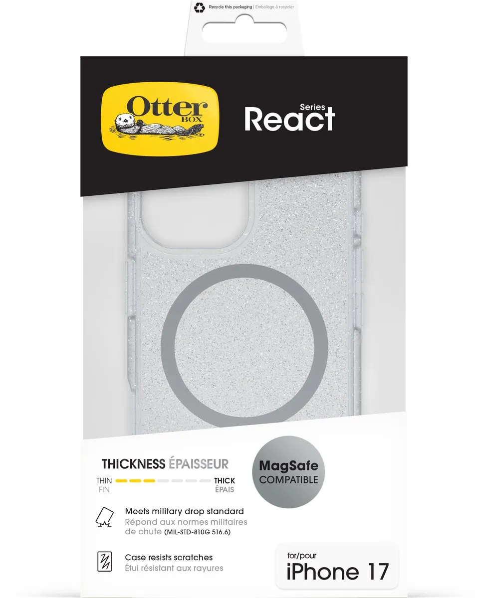 OtterBox React MagSafe iPhone 17 Hoesje - Stardust