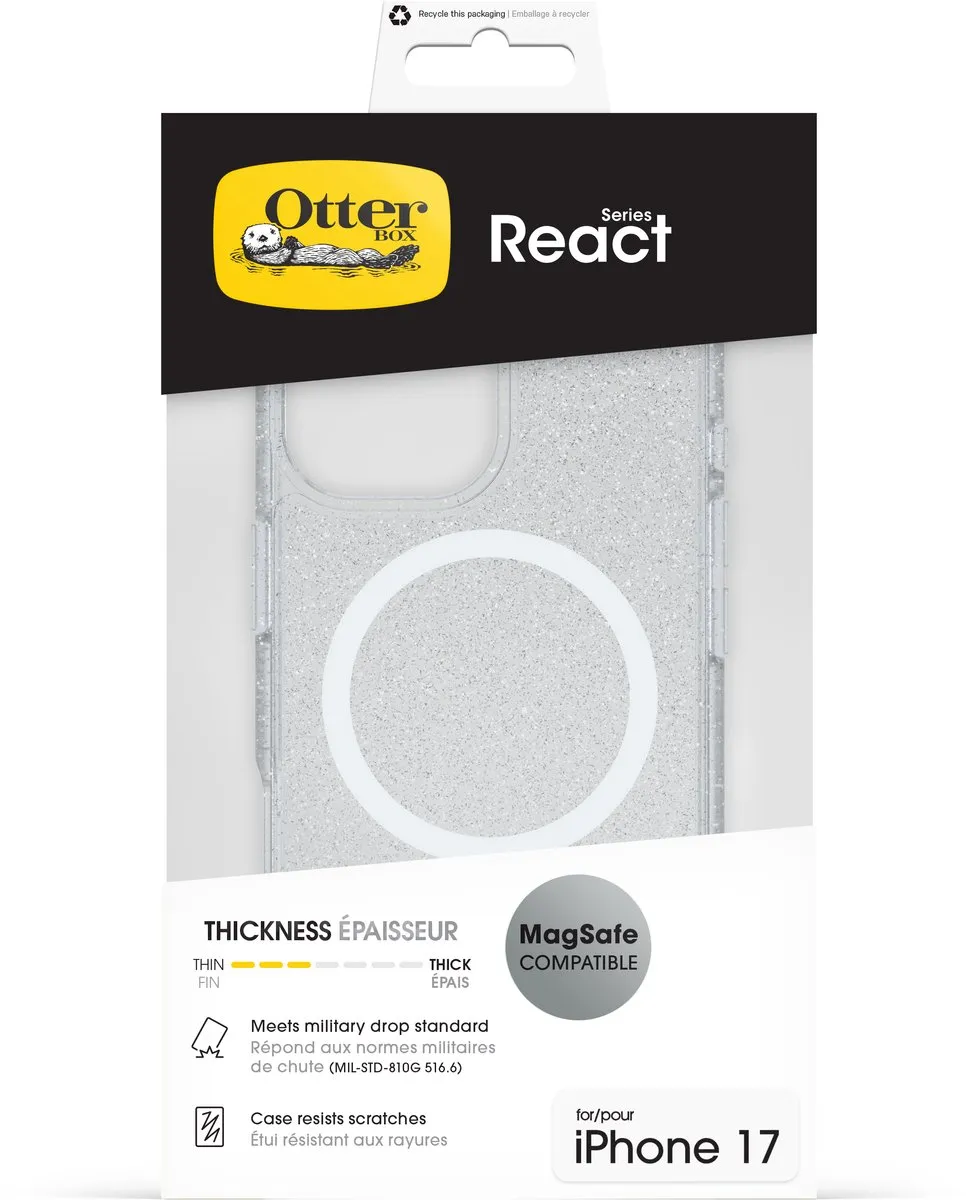 OtterBox React MagSafe iPhone 17 Hoesje - Stardust