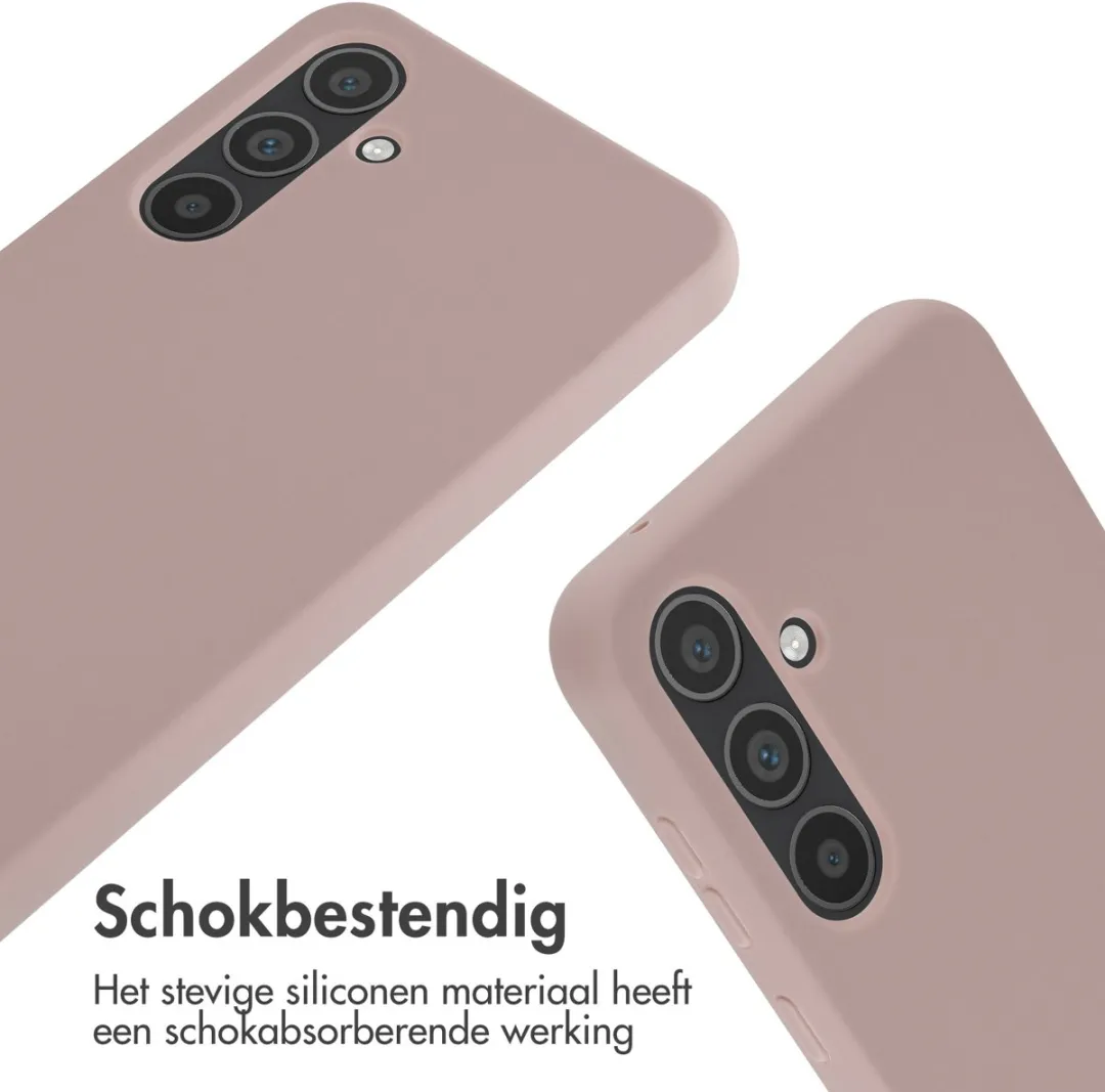 Imoshion Hoesje Samsung Galaxy A35 - Siliconen - Sand Pink