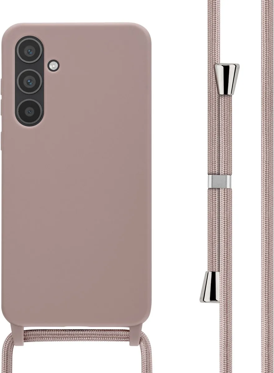 Imoshion Hoesje Samsung Galaxy A35 - Siliconen - Sand Pink