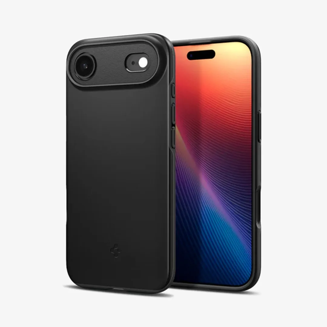 Spigen Thin Fit Hoesje iPhone 17 Air Ultra - Zwart - MagSafe