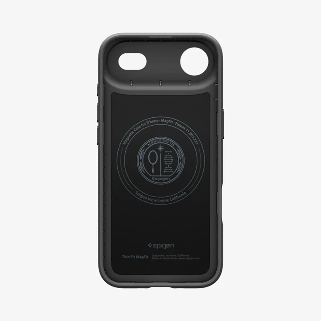 Spigen Thin Fit Hoesje iPhone 17 Air Ultra - Zwart - MagSafe