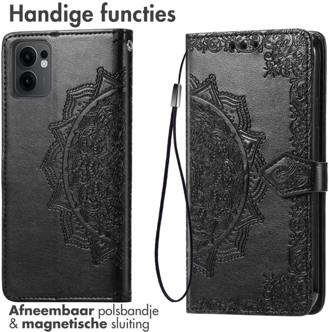 imoshion Hoesje Oppo Reno 13 F 5G - 3 Pasjes - Zwart