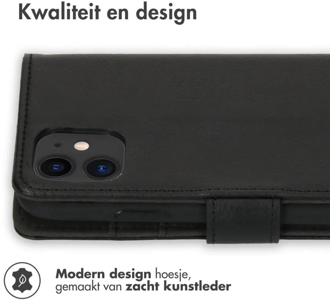 Imoshion Hoesje iPhone 11 - 3 Pasjes - Zwart