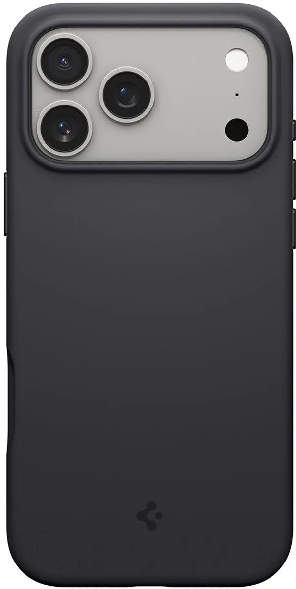 Spigen Silicone Fit MagSafe Hoesje iPhone 17 Pro - Zwart