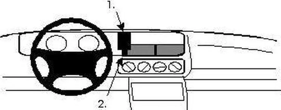 Brodit Proclip Center Mount 852005