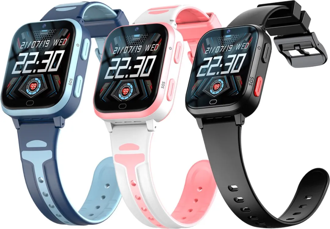 GPSHorlogeKids Yoda Blauw Smartwatch - 4G Videobellen - 600mAh