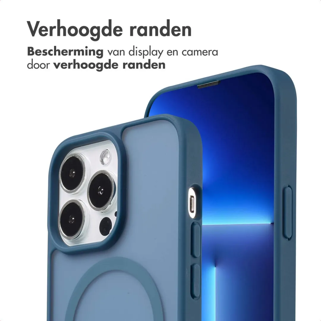 Imoshion Hoesje iPhone 13 Pro MagSafe - Donkerblauw