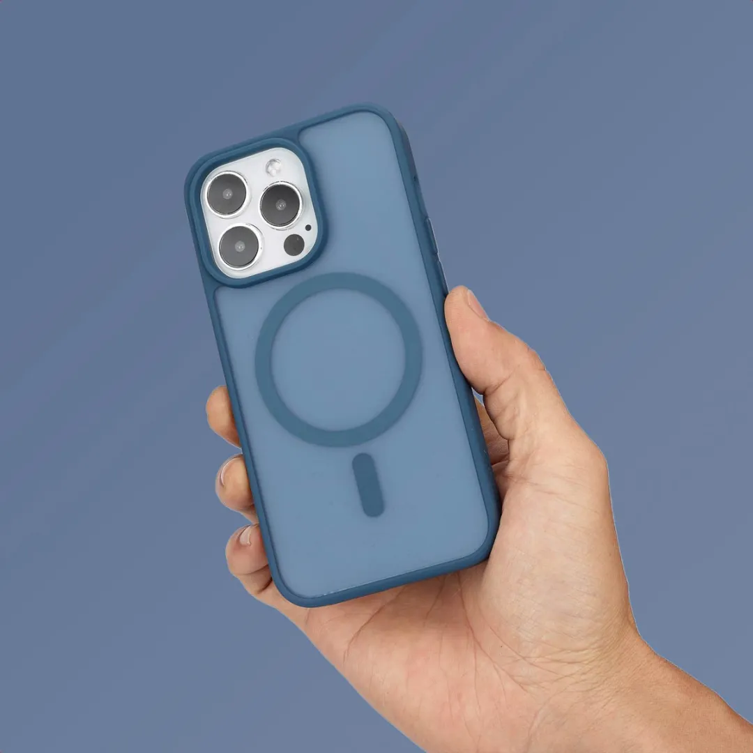Imoshion Hoesje iPhone 13 Pro MagSafe - Donkerblauw