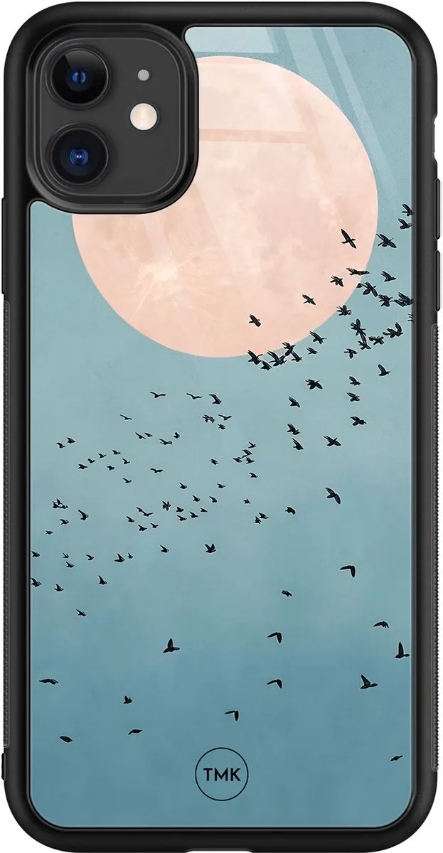 Casevibes iPhone 11 Moon Birds Hoesje