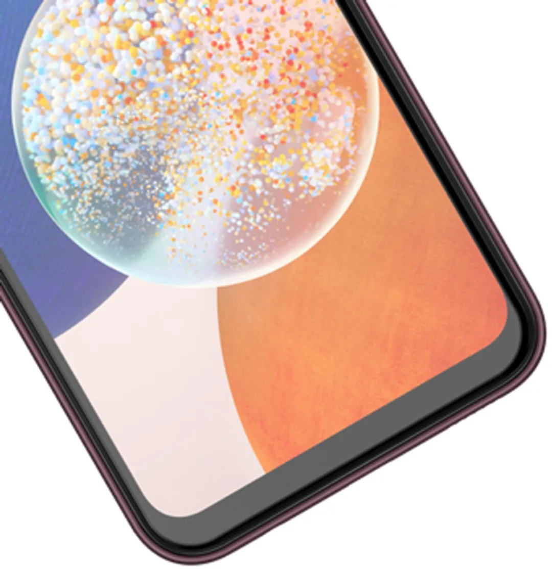 Just in Case Cazy Screenprotector Samsung Galaxy A14 - Gehard Glas
