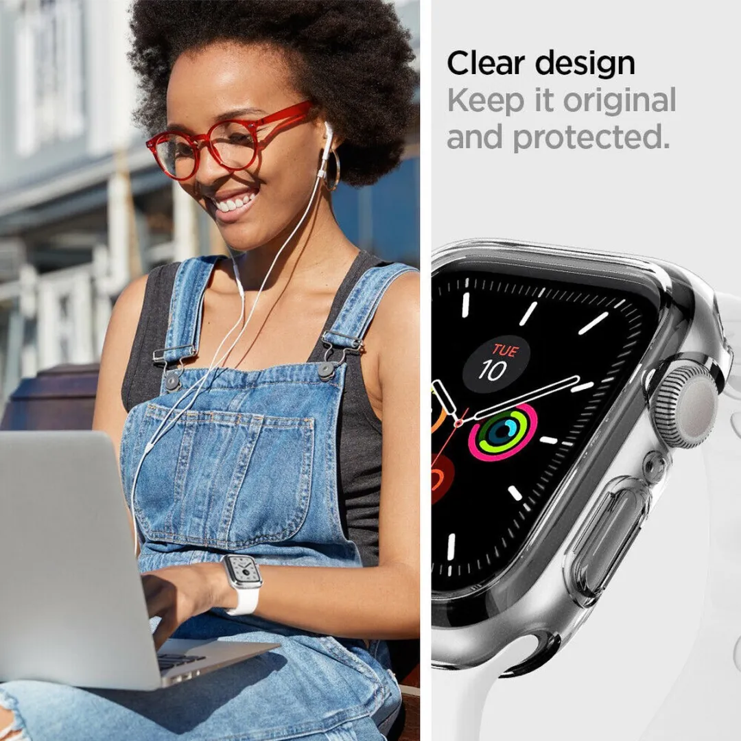 Spigen Apple Watch 40mm Ultra Hybrid Hoesje - Transparant
