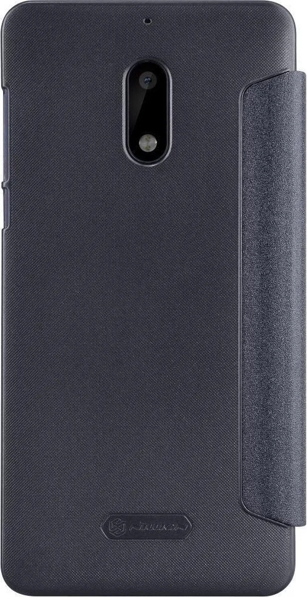 Nillkin Sparkle Series Book Case Nokia 6 (2017) - Donkergrijs - afbeelding 3 van 6