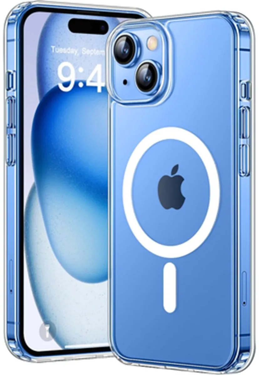 Just in Case Cazy iPhone 15 Plus Hoesje - Transparant - MPN 8305954