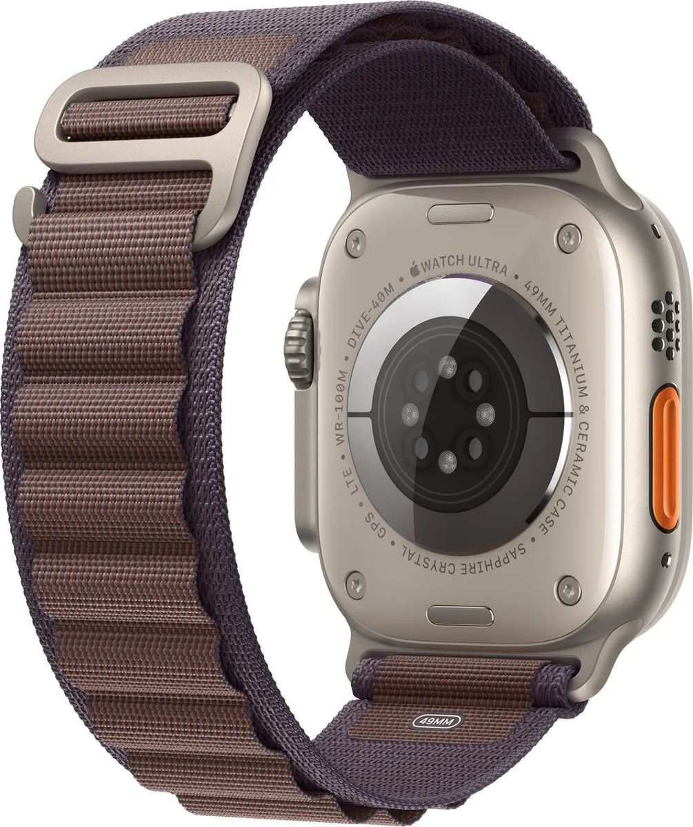 Apple Watch Ultra 2 GPS + Cellular 49mm - Indigo Alpine - Small - afbeelding 3 van 4