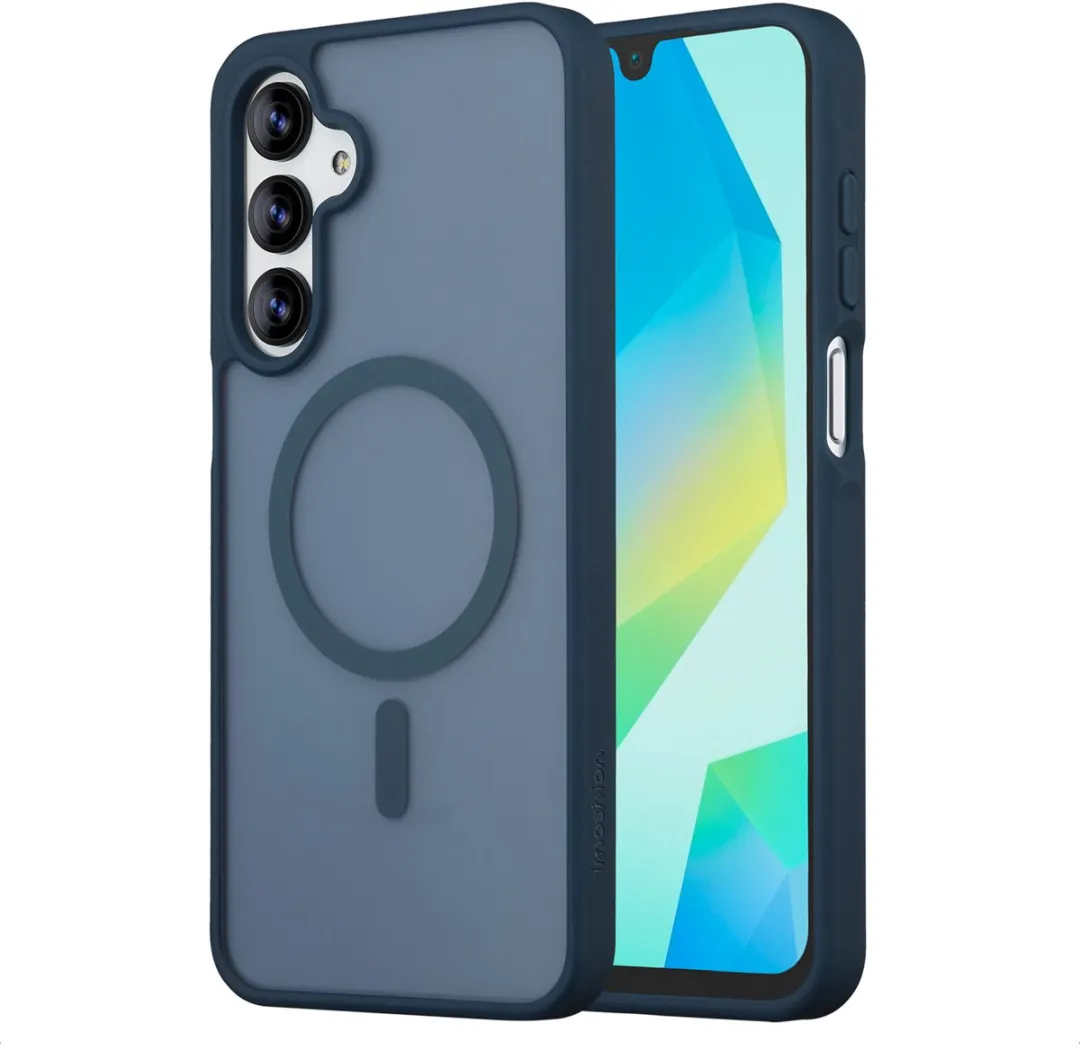 Imoshion Hoesje Samsung Galaxy A16/A17 - Magnetische Ring - Donkerblauw