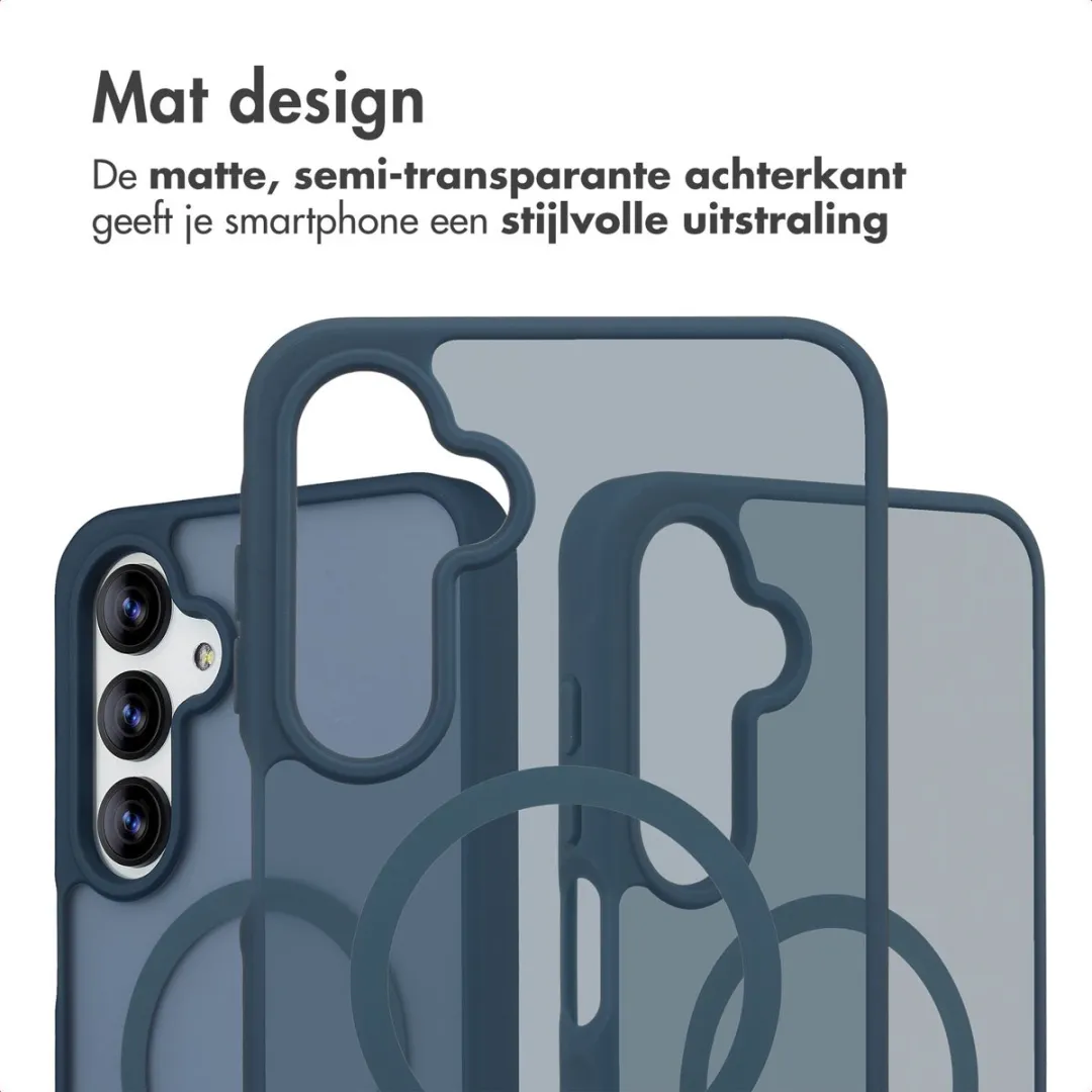 Imoshion Hoesje Samsung Galaxy A16/A17 - Magnetische Ring - Donkerblauw
