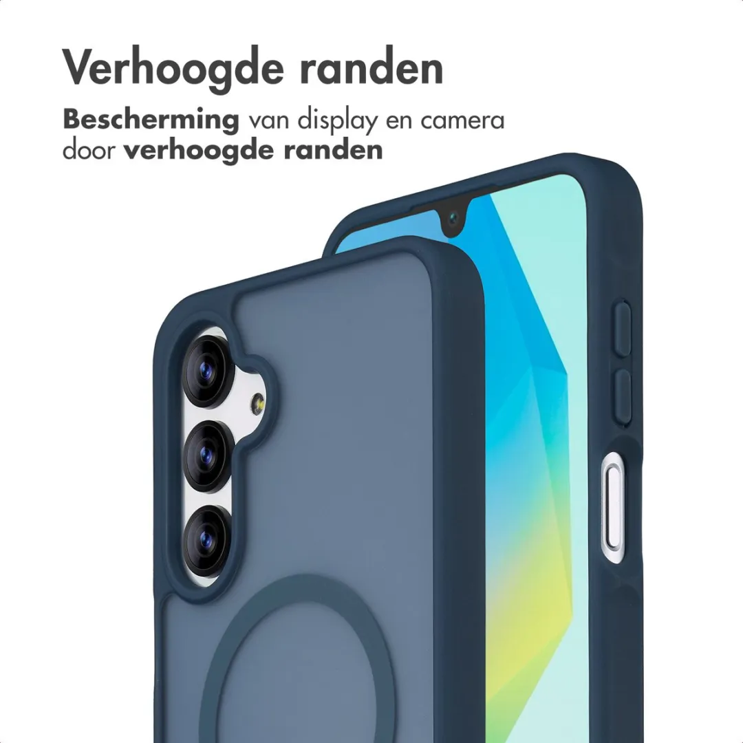 Imoshion Hoesje Samsung Galaxy A16/A17 - Magnetische Ring - Donkerblauw