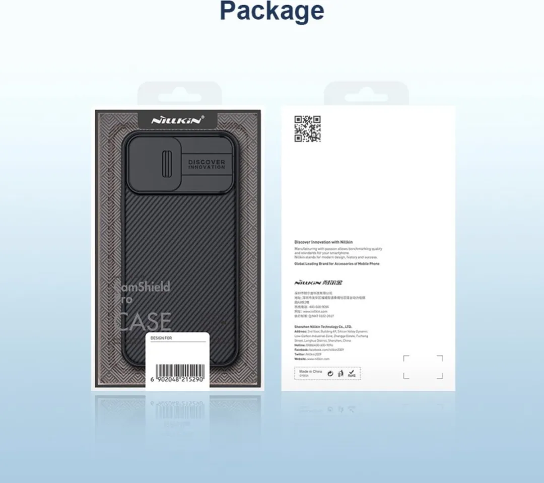 Nillkin CamShield Pro Armor iPhone 13 Pro Max - IP13PM-29 - Zwart