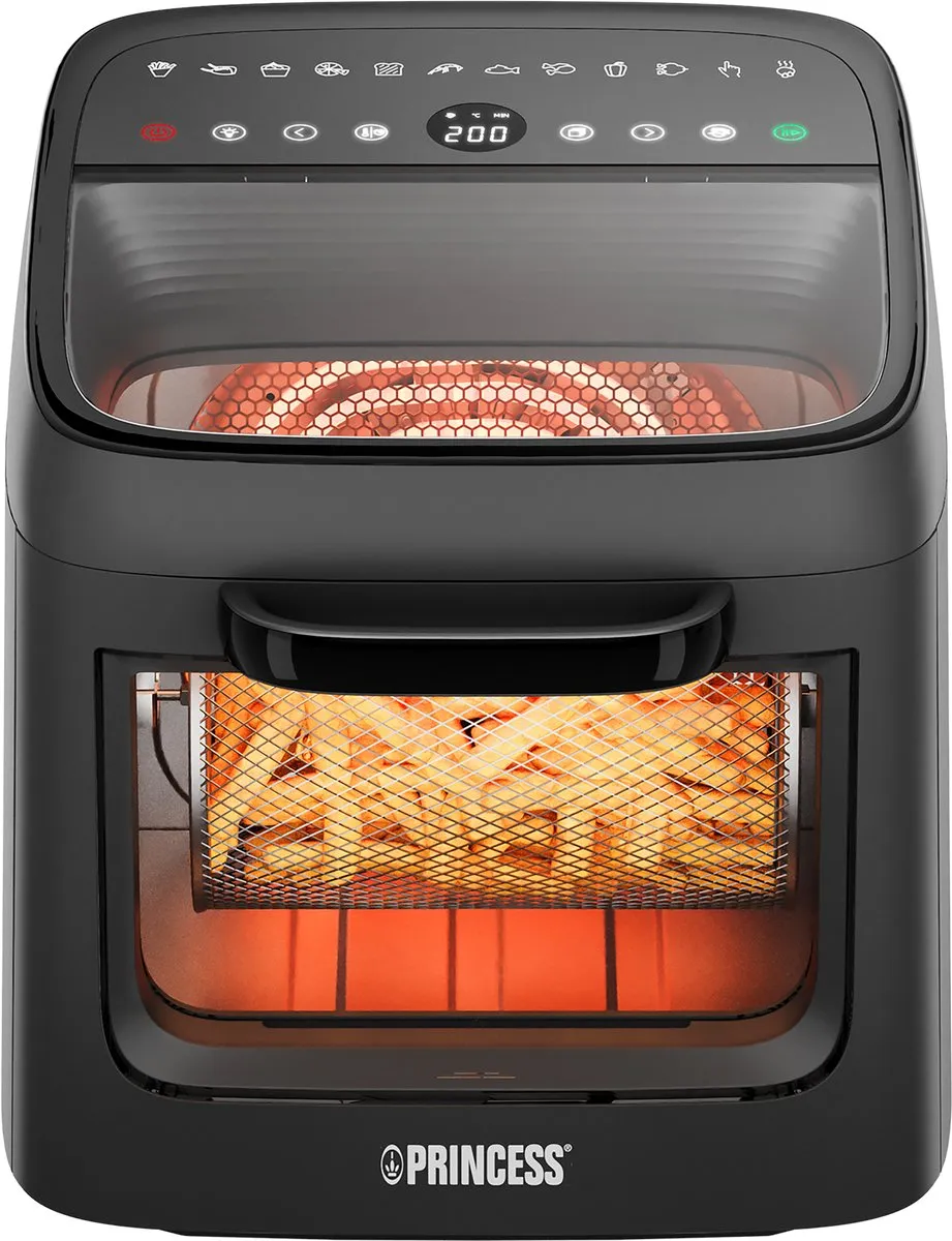 Princess Vision Airfryer Oven 182494 - 12,6L - 1800W - Zwart