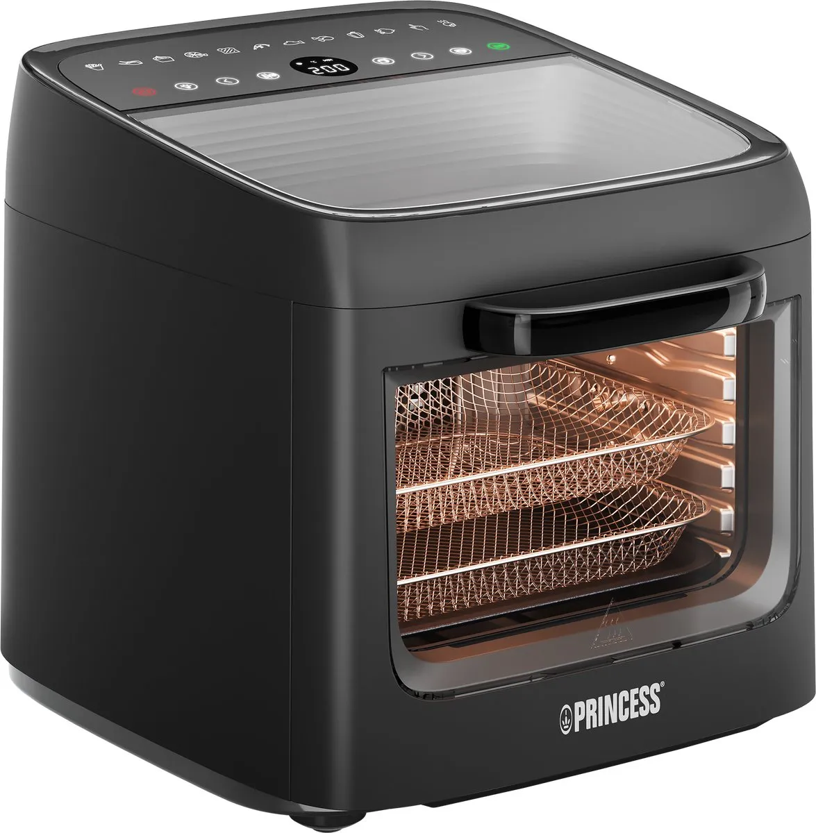 Princess Vision Airfryer Oven 182494 - 12,6L - 1800W - Zwart