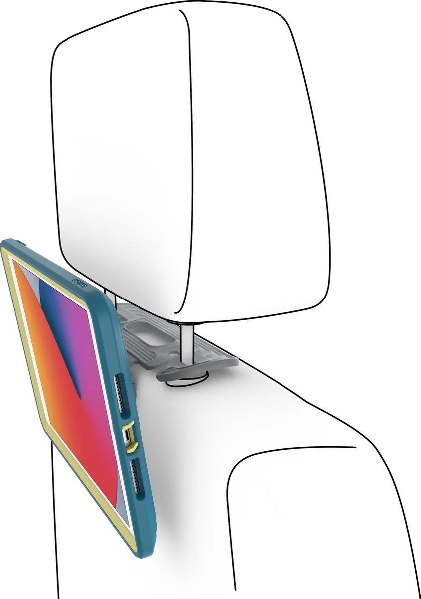 OtterBox EasyGrab 77-81188 Hoes - Apple iPad 10.2" - Lichtblauw - afbeelding 6 van 6