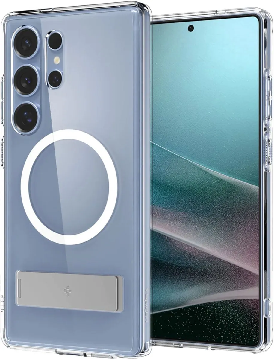 Spigen Ultra Hybrid S ACS08963 Hoesje - Samsung Galaxy S25 Ultra - Wit