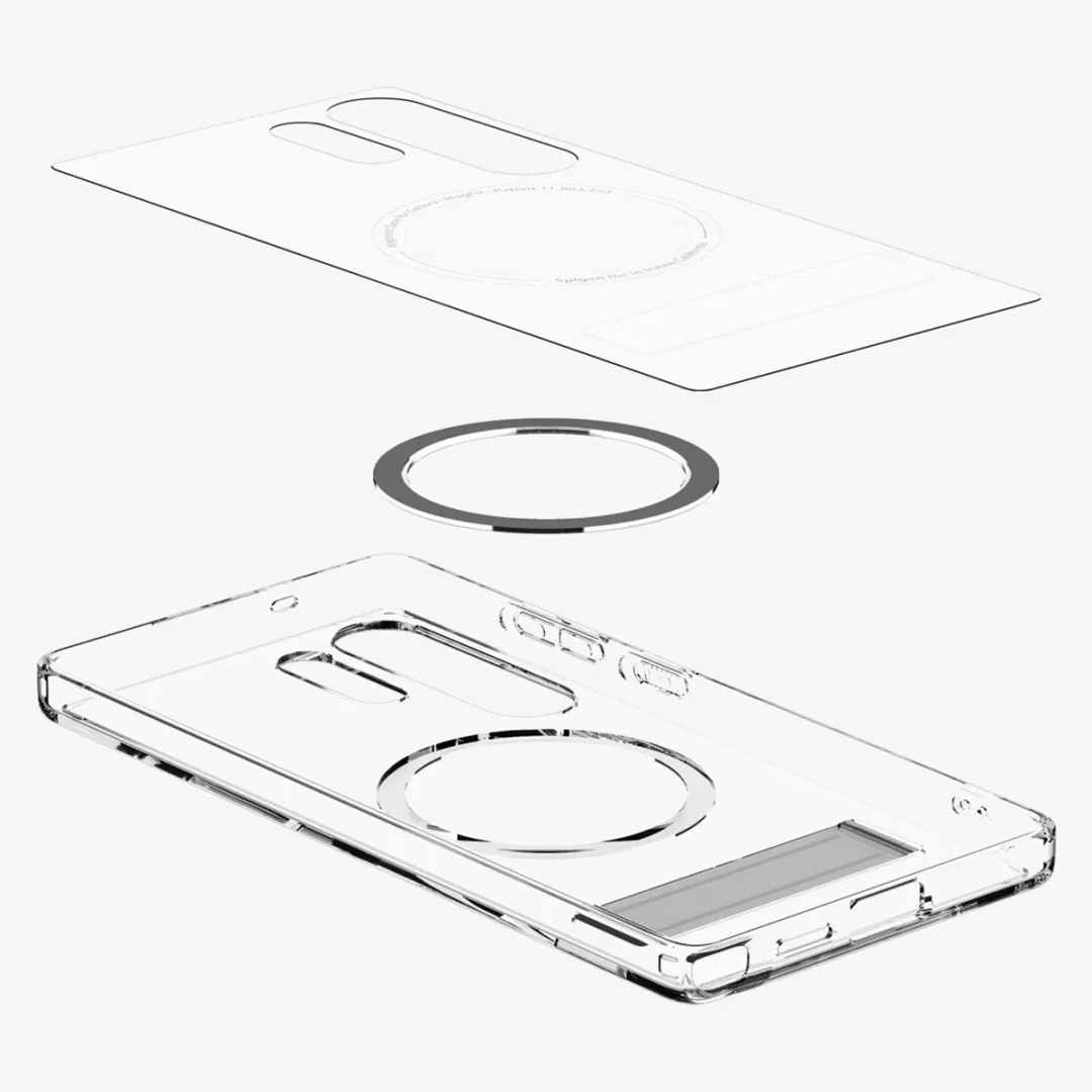 Spigen Ultra Hybrid S ACS08963 Hoesje - Samsung Galaxy S25 Ultra - Wit