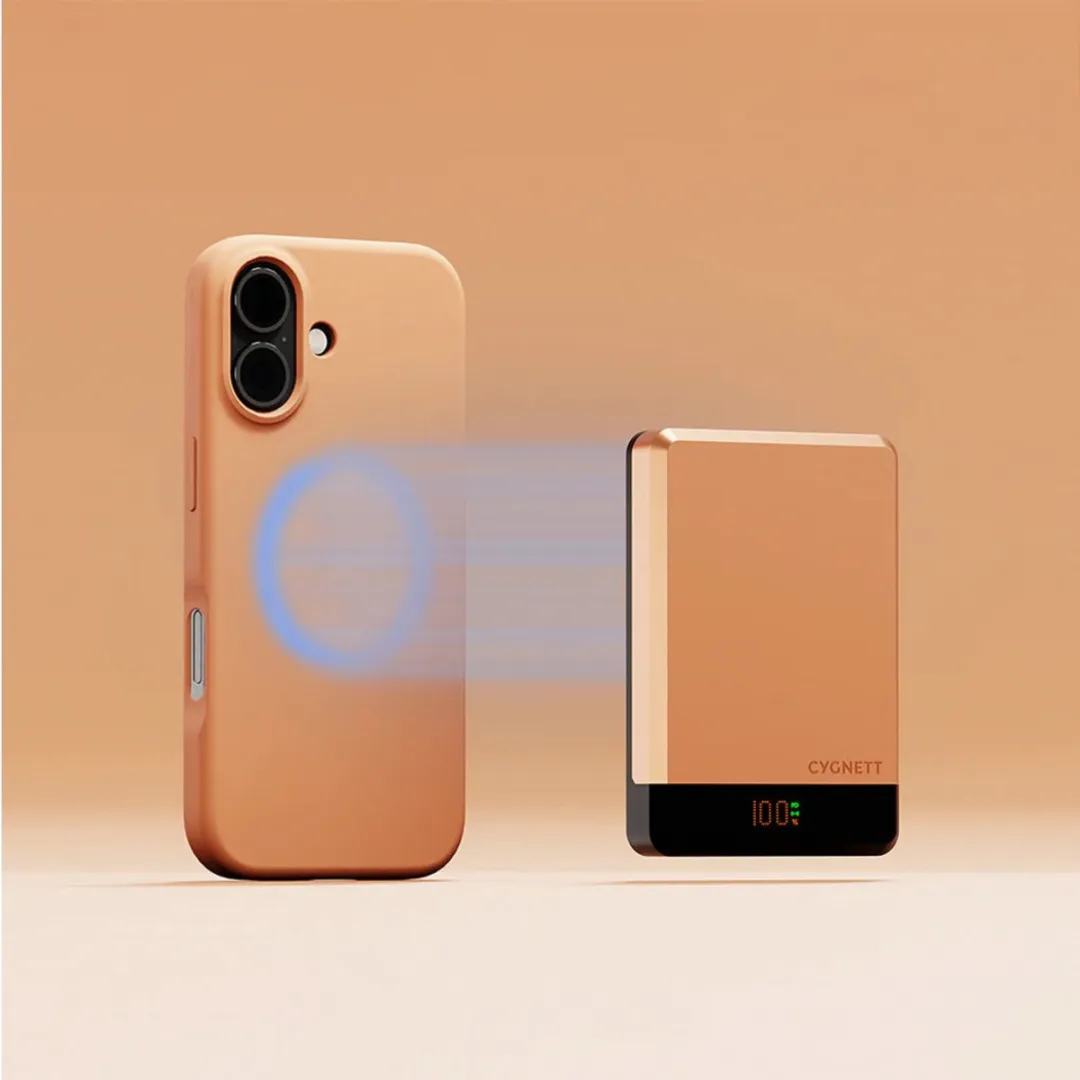 Cygnett MagSlim Powerbank 10.000mAh - Koper - afbeelding 6 van 6