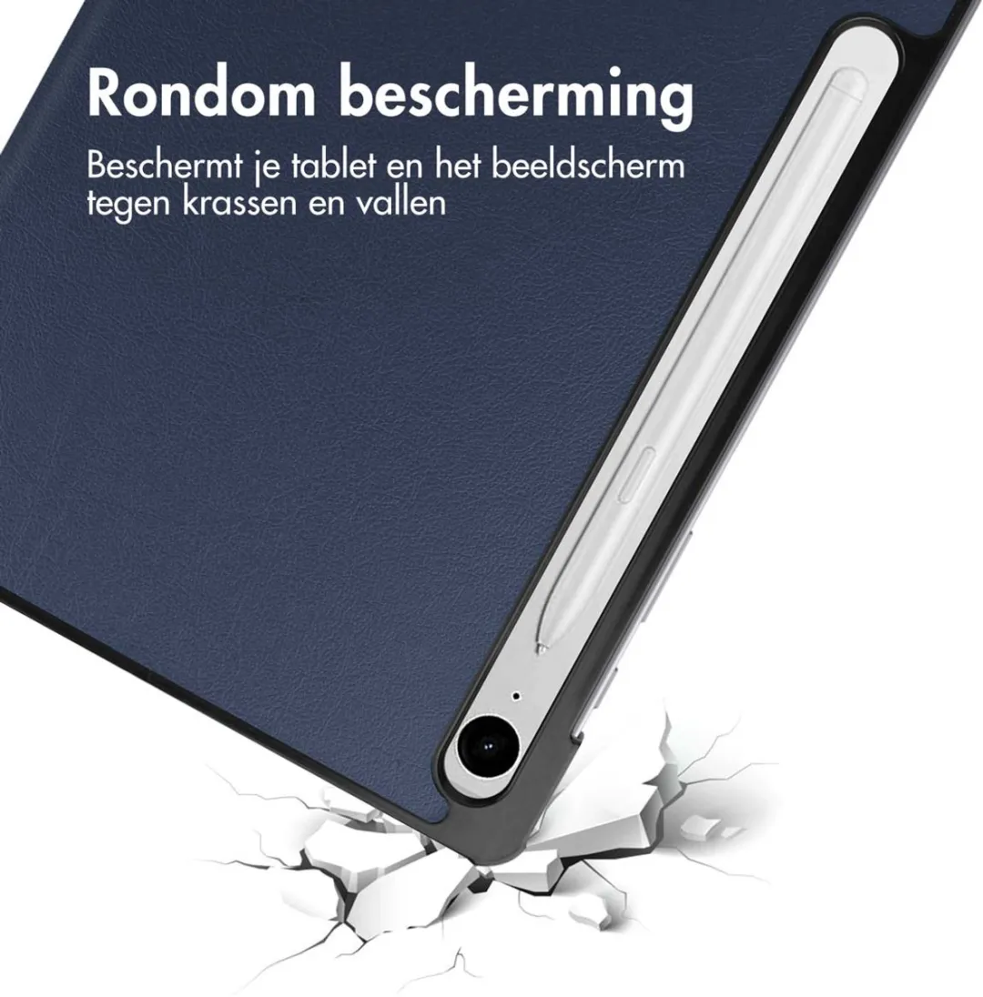 Imoshion SH00067775 Tablethoes - Trifold Bookcase 11 inch - Donkerblauw