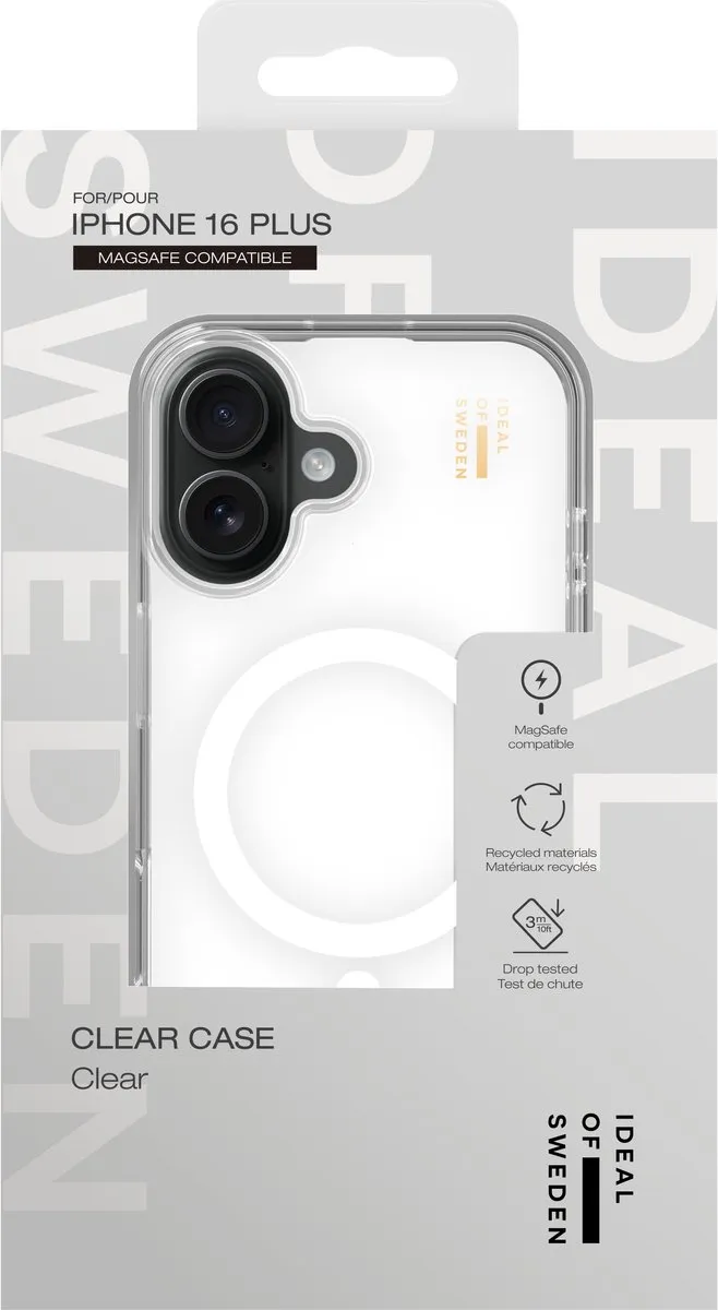 iDeal of Sweden Clear Case iPhone 16 Plus - MagSafe - IDCLCMS-I2467-471 - afbeelding 3 van 5